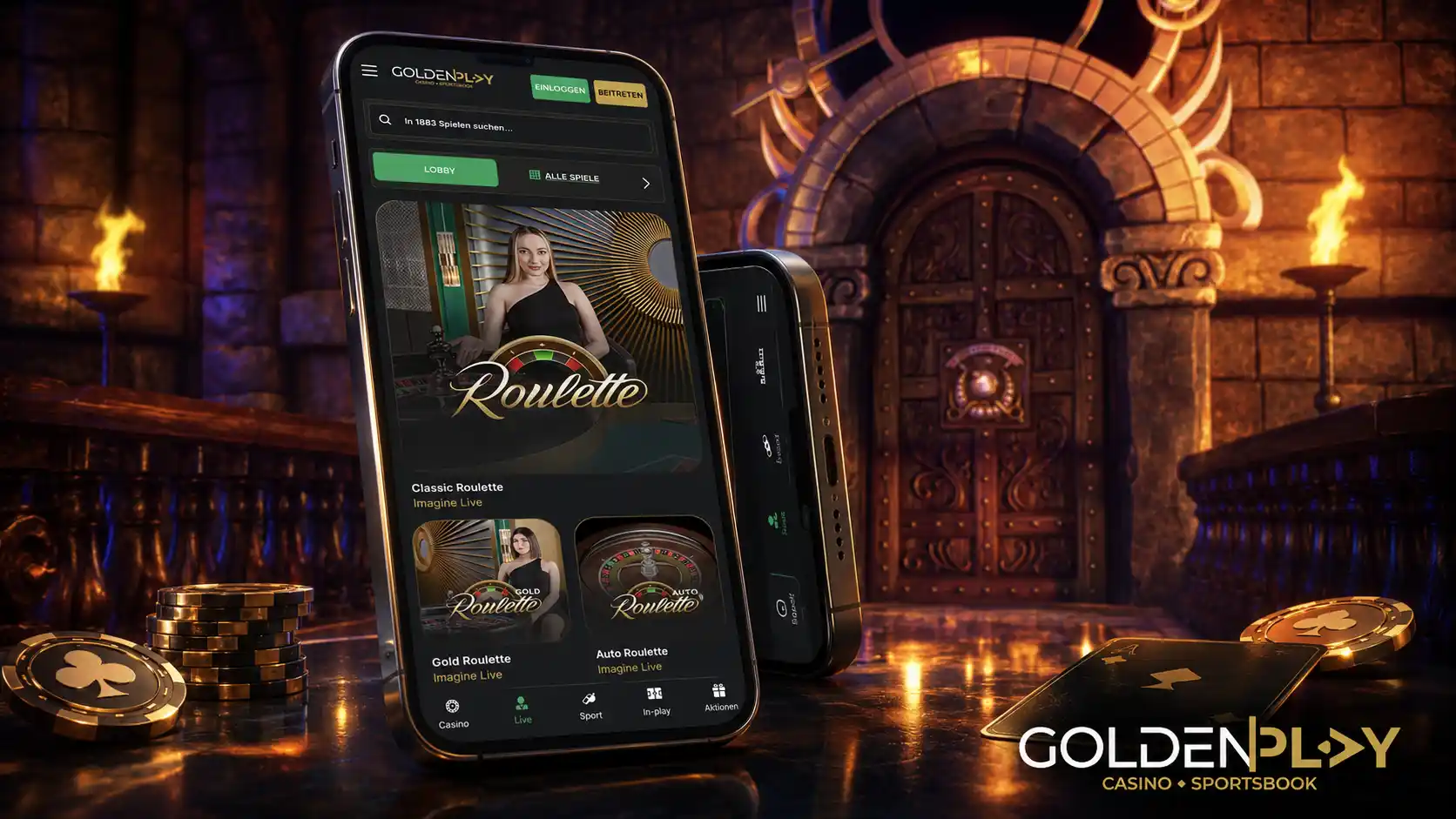 Golden Play Registrierung und Login